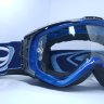 Кроссовые очки Smith Moto Series Intake Graphic Blue