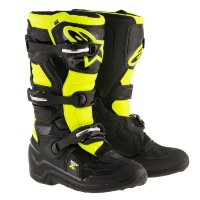 Мотоботы Alpinestars Tech 7S Youth Black Yellow Fluo 39