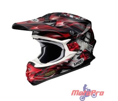 Мотошлем Shoei VFX-W GRANT TC-2 Red Black XS