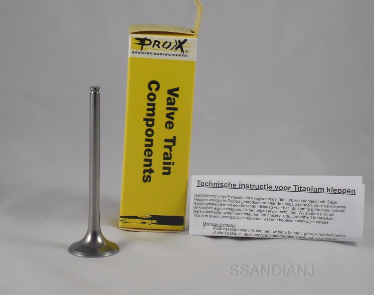 Titanium Exhaust Valve YZ/WR450F '03-07 + YFZ450 '04-07 (2x)